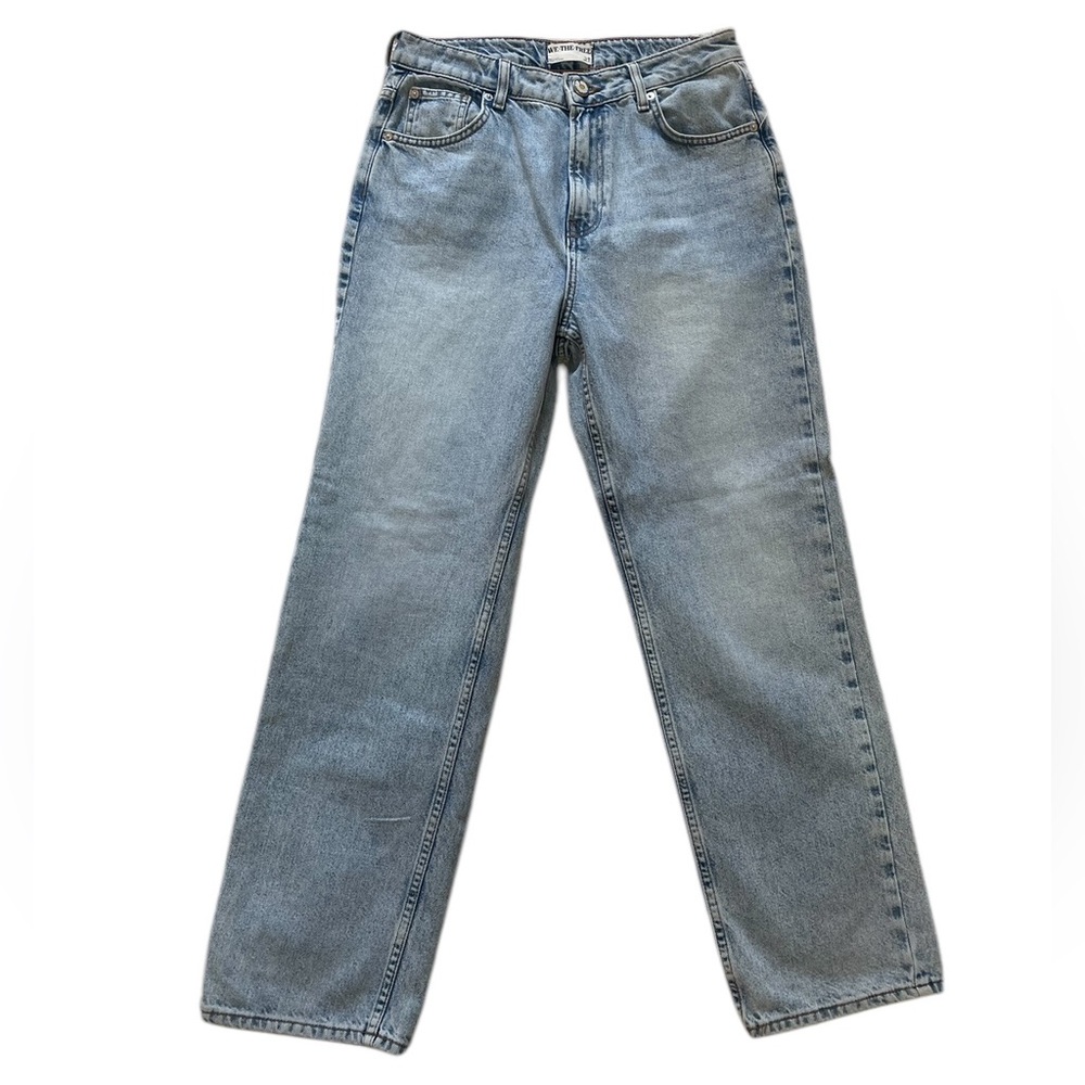 We The Free Light Blue Straight Leg Jeans - Picture 10 of 10